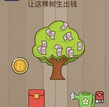 腦力大亂斗第87關(guān)答案 讓這棵樹生出錢