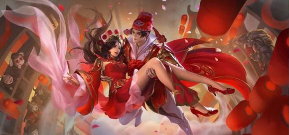 王者榮耀5款情侶皮膚搶先看 露娜新皮膚預(yù)計(jì)2月14日上線