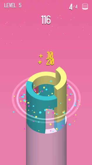 STACK HIT版手機游戲截圖3