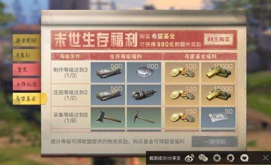 明日之后微氪攻略：最劃算微氪方案