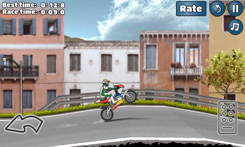 特技摩托挑戰(zhàn)手機(jī)游戲最新安卓版下載地址（Wheelie Challenge）截圖1