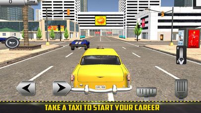出租車司機駕駛模擬游戲中文安卓版（Taxi Customer Driving SIM）截圖3