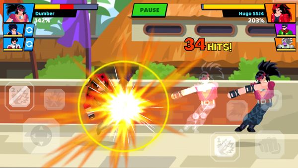 火柴人龍珠戰(zhàn)士2游戲中文漢化最新版（Stick Warriors 2）截圖3