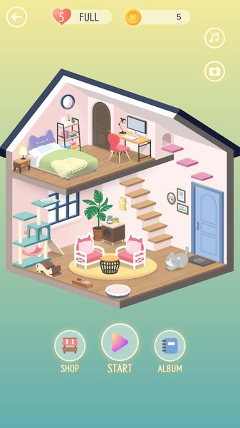 貓咪小屋找不同游戲免費(fèi)金幣下載截圖1