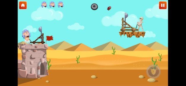 法老大炮大作戰(zhàn)游戲安卓手機版下載（Throwing artillery）截圖3