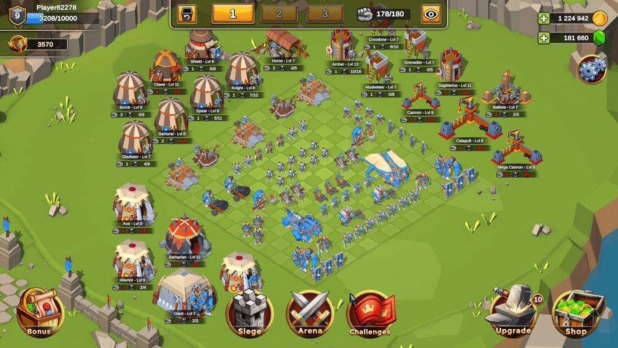 帝國戰(zhàn)場模擬器游戲安卓手機版下載（Empire Battle Simulator）截圖3