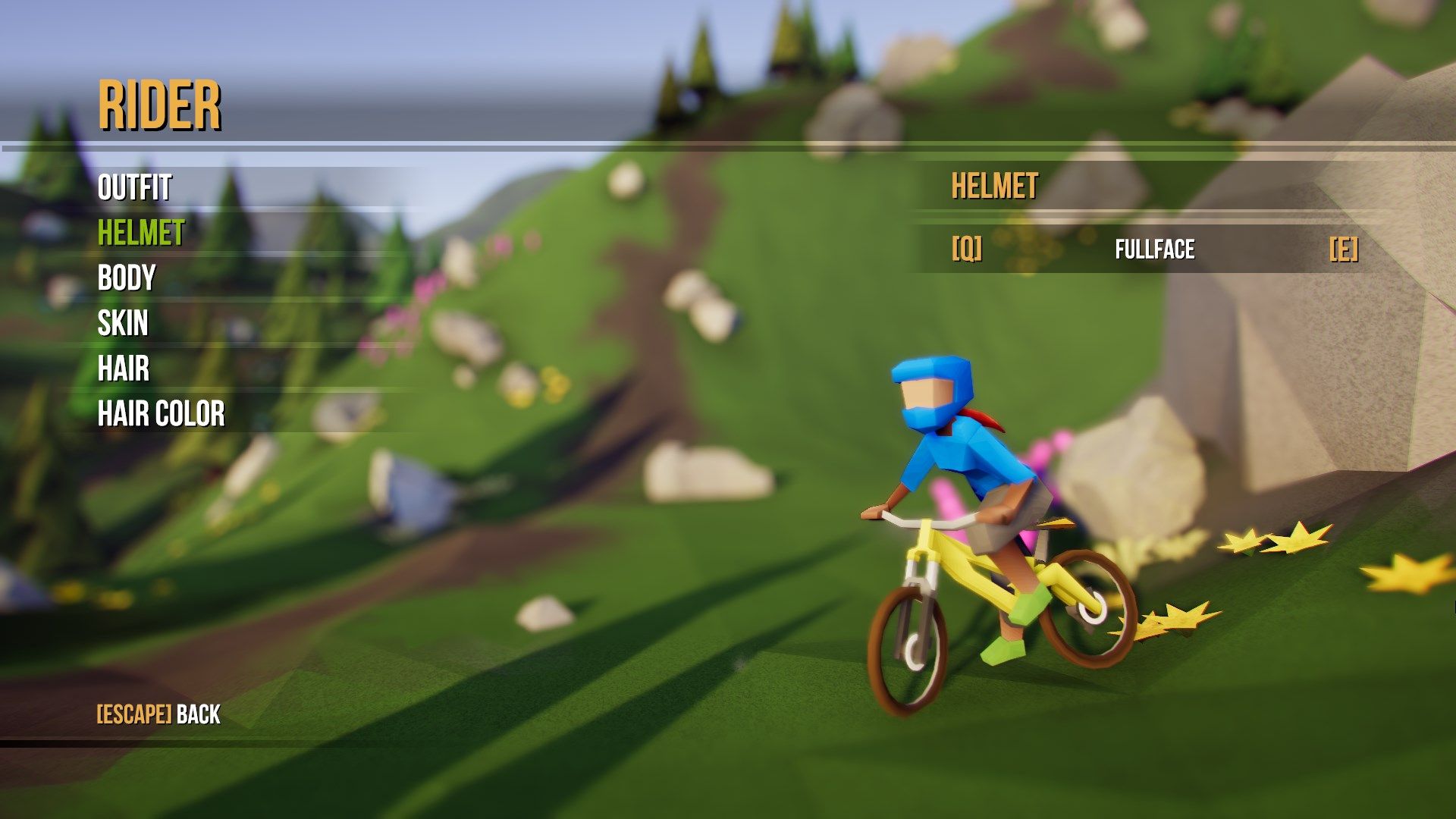 孤山速降中文版（Lonely Mountains Downhill）截圖2
