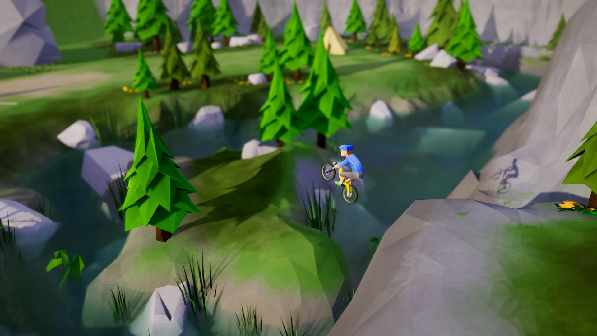 孤山速降中文版（Lonely Mountains Downhill）截圖4