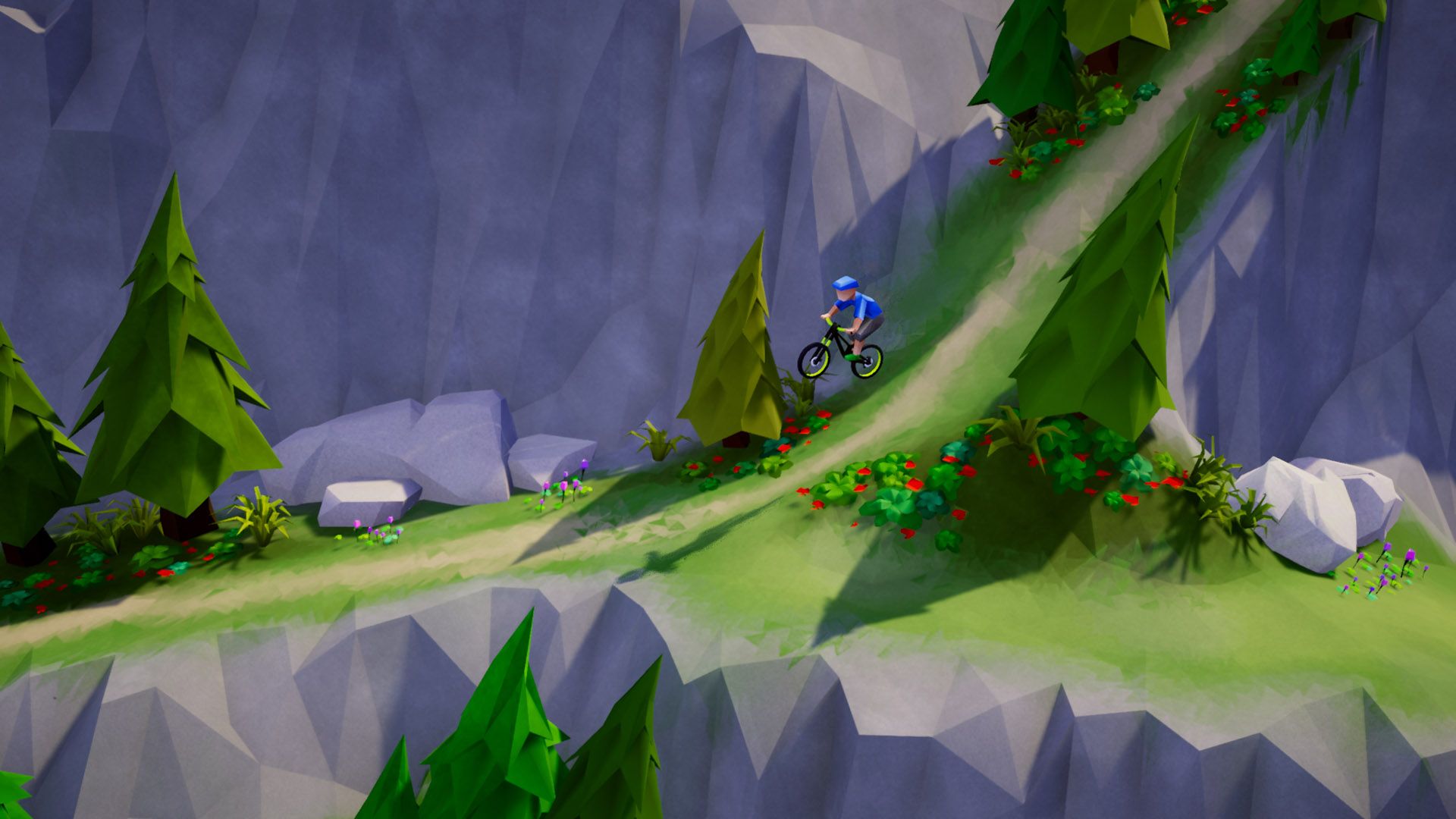 孤山速降中文版（Lonely Mountains Downhill）截圖3