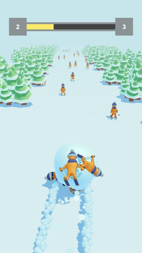 雪地保齡球游戲安卓手機(jī)版下載（Snow Bowling）截圖1