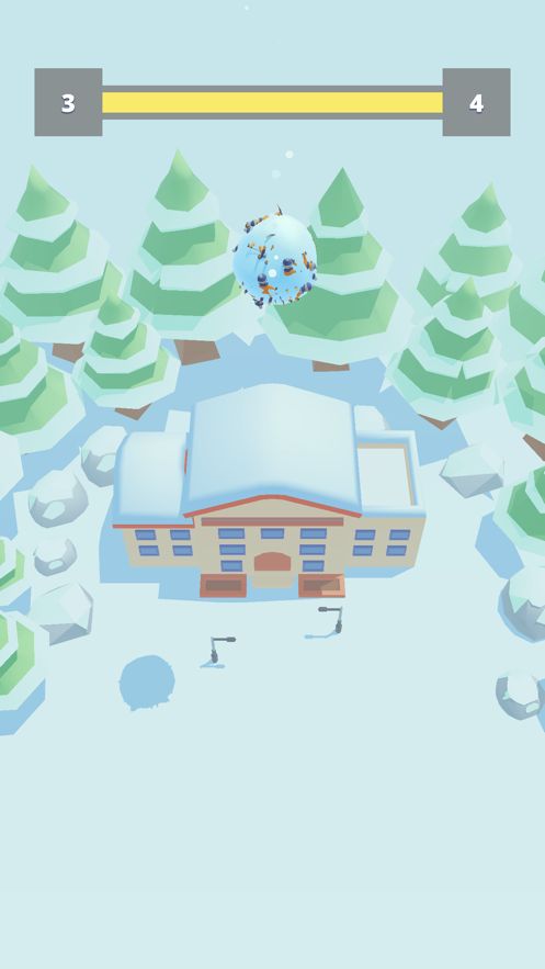雪地保齡球游戲安卓手機(jī)版下載（Snow Bowling）截圖3