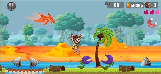 叢林探險(xiǎn)樂趣冒險(xiǎn)游戲安卓手機(jī)版（Jungle Run: Fun Adventure）截圖2