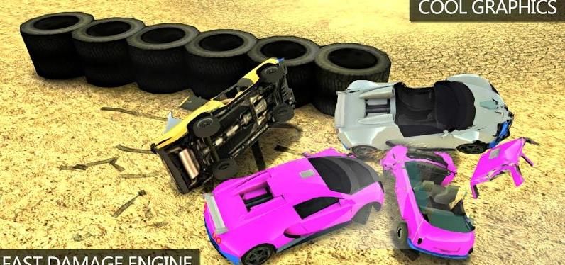 車禍模擬器3d中文安卓最新版下載（Car Crash 3D）截圖2