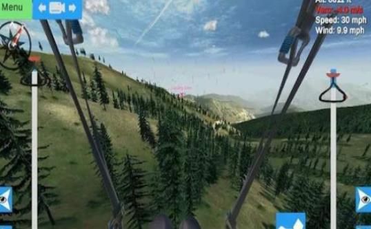 滑翔傘模擬器中文最新手機版下載（Glider Sim）截圖3