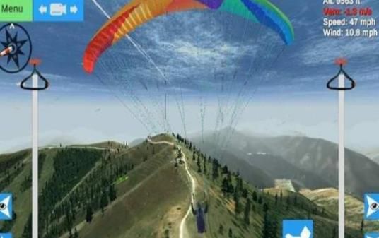 滑翔傘模擬器中文最新手機版下載（Glider Sim）截圖4