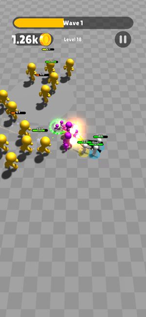 小人vs人群免費(fèi)金幣最新版下載（Squad vs Crowd）截圖2
