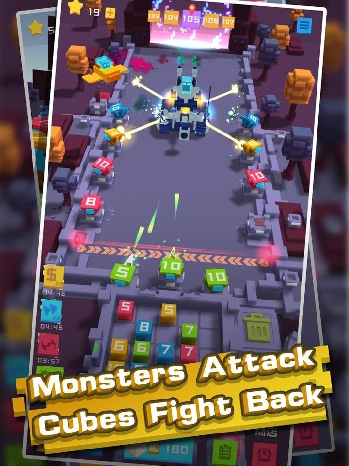 立方體射擊游戲中文版漢化下載（Cube Shooter）截圖1