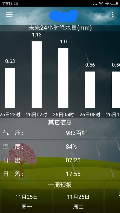 海峰天氣APP軟件下載版截圖3