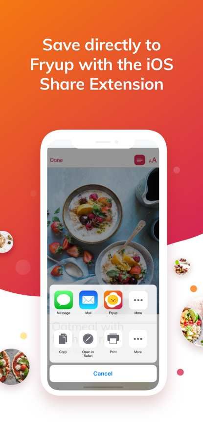 Fryup食譜APP軟件版截圖3
