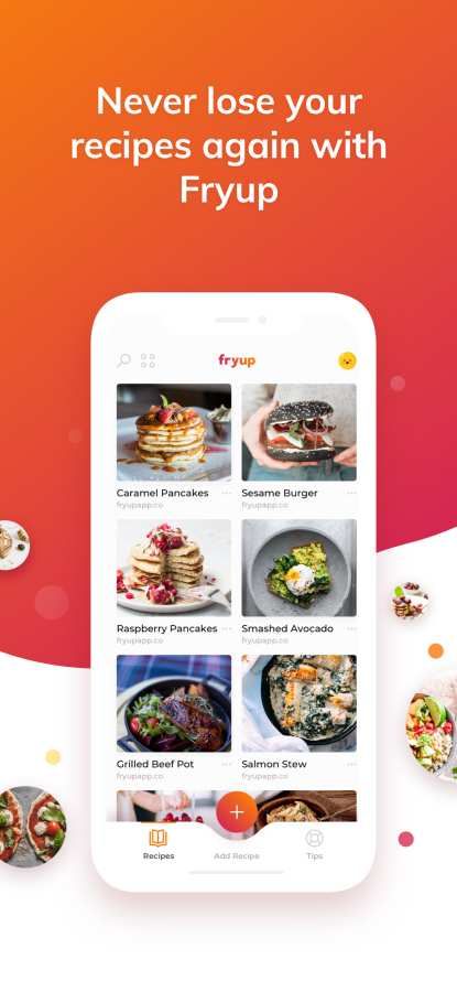 Fryup食譜APP軟件版截圖1