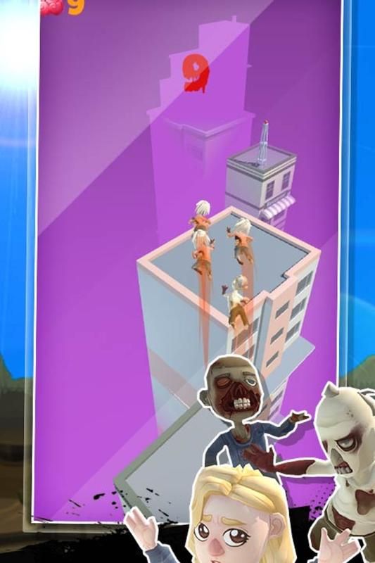 彈跳僵尸3D游戲版截圖4