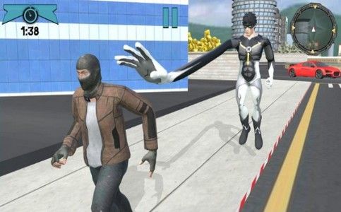 橡皮人英雄戰(zhàn)斗模擬器游戲漢化最新版下載（Rope Hero Battle Simulator）截圖1