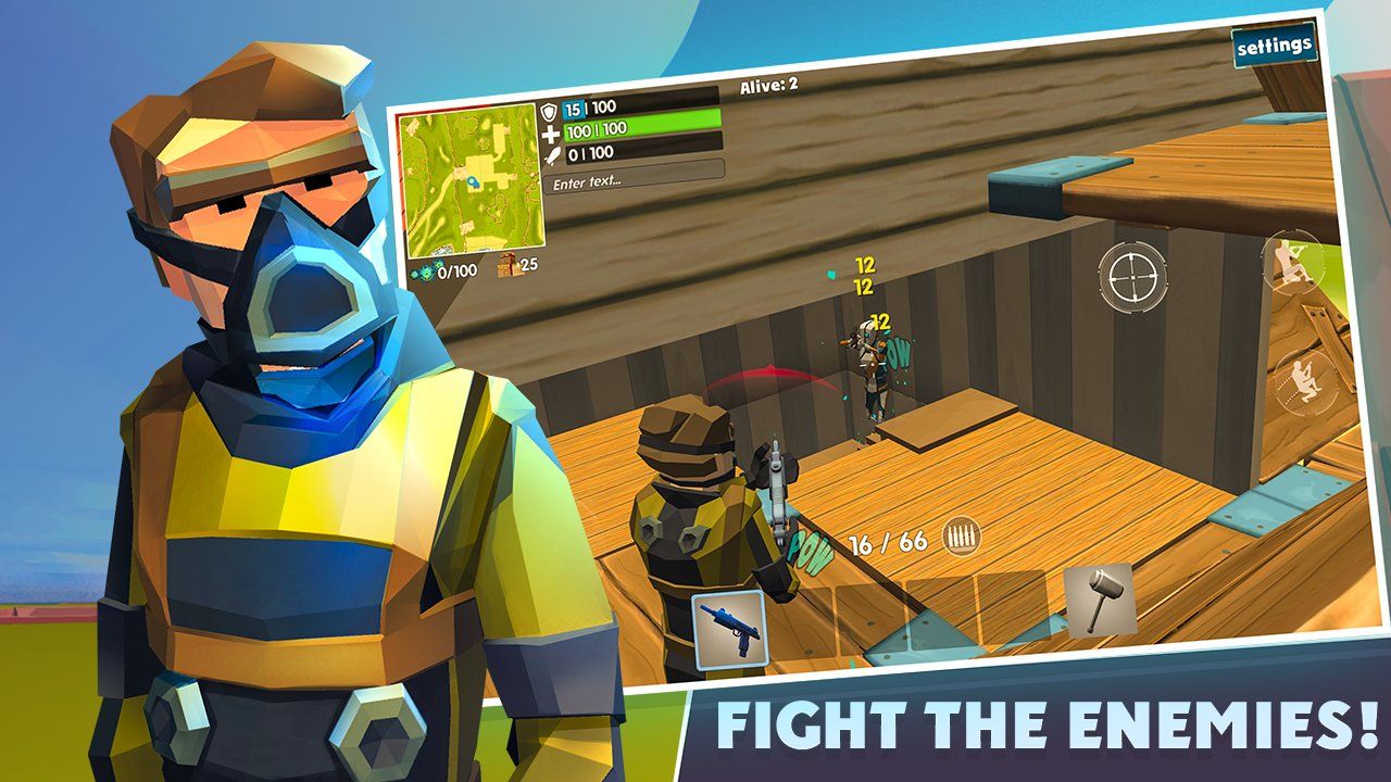 火箭皇家中文漢化版游戲下載（Rocket Royale）截圖2