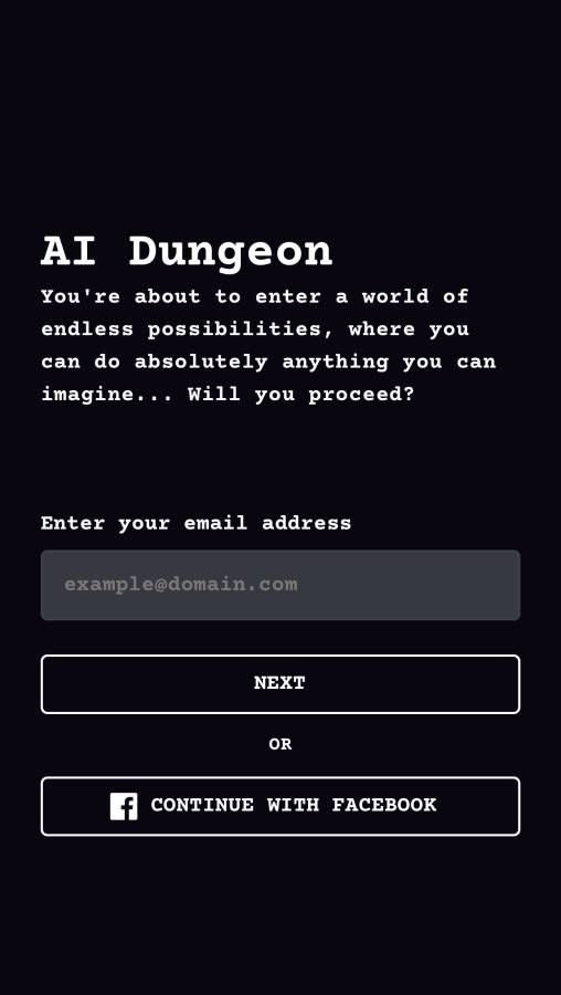 AI地牢游戲手機版(AI Dungeon)截圖1