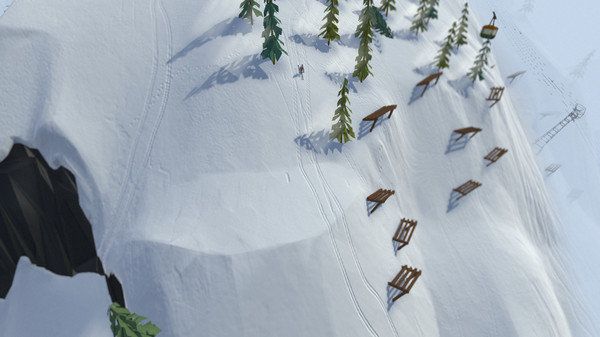 高山滑雪模擬器游戲安卓手機(jī)版截圖3