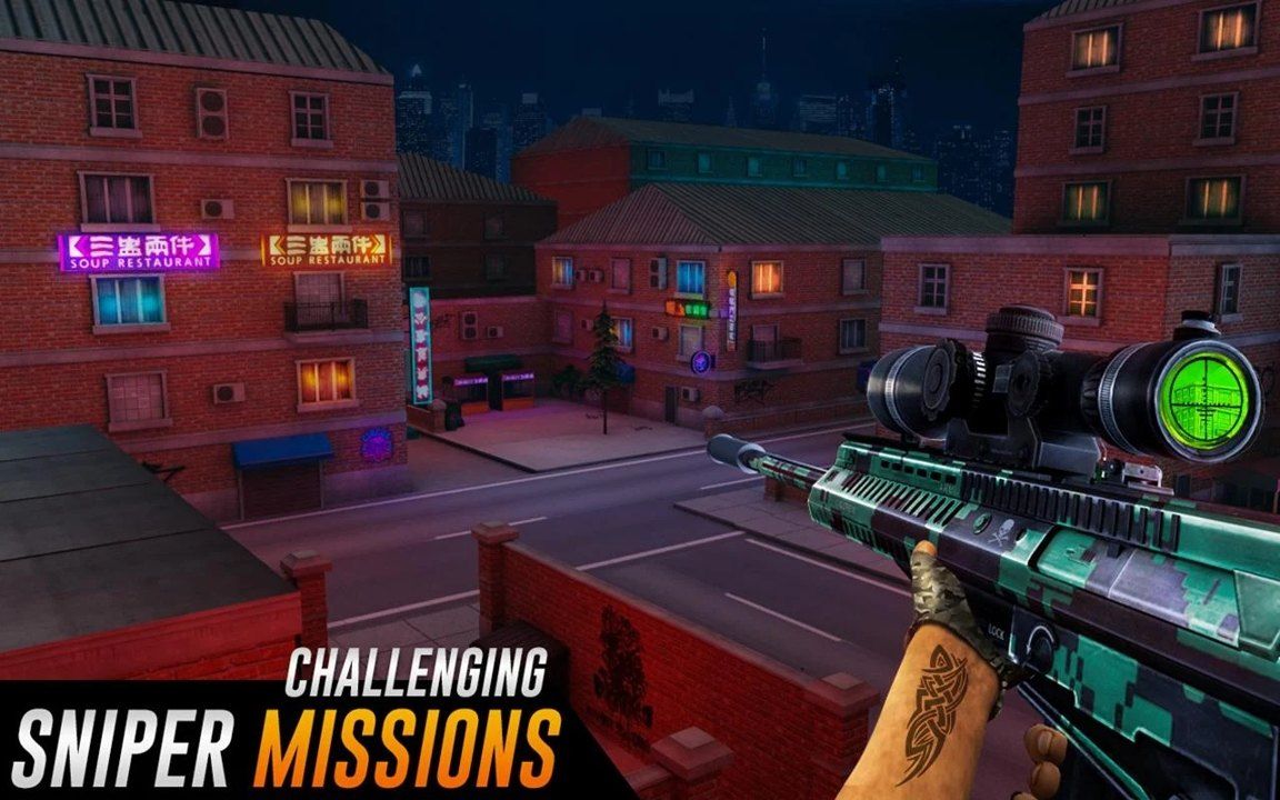 真正的狙擊射手游戲安卓中文版（Real Sniper Shooter）截圖3