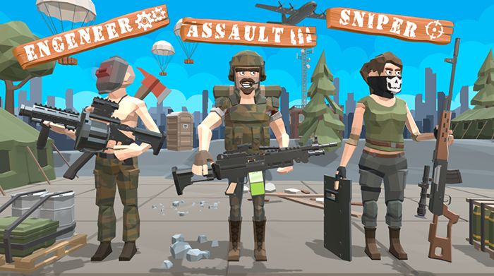打擊戰(zhàn)多邊形游戲安卓版(Strike War Polygon)截圖2