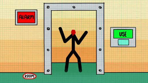 屌德斯火柴人午夜后宮游戲安卓中文版下載（Stickman Five Nights Survival 2）截圖2
