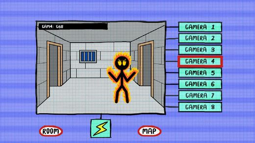 屌德斯火柴人午夜后宮游戲安卓中文版下載（Stickman Five Nights Survival 2）截圖4