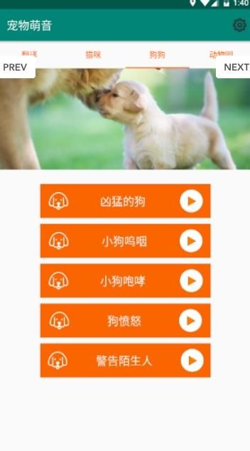 寵物萌音APP手機(jī)版軟件截圖2