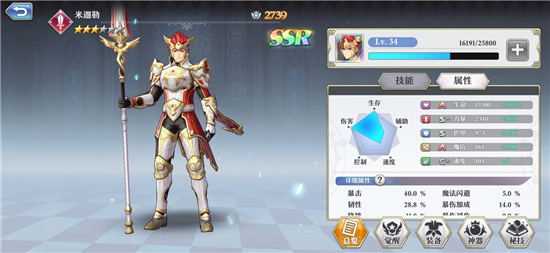 啟源女神米迦勒厲害嗎？SSR米迦勒技能強(qiáng)度分析