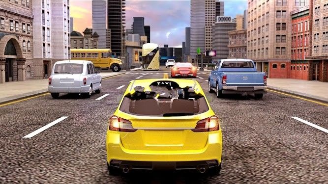 新型出租車模擬器游戲安卓版（new taxi simulator）截圖4