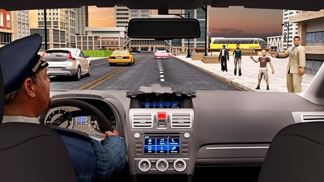 新型出租車模擬器游戲安卓版（new taxi simulator）截圖3