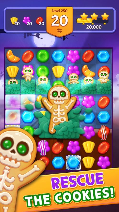 幽靈餅干派對(duì)游戲正式版下載（Spooky Cookie Party）截圖2
