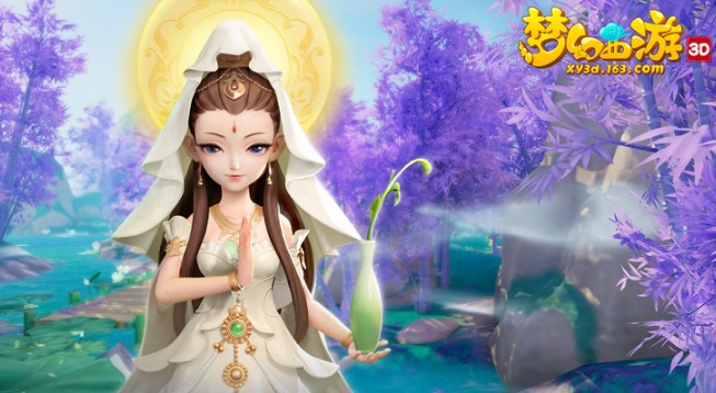 夢(mèng)幻西游3D手游普陀山門(mén)派技能首曝：輸出治療兼?zhèn)?，慈悲?jì)世人