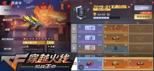 CF手游S4賞金令肝帝攻略：S4賞金令直升300級(jí)技巧
