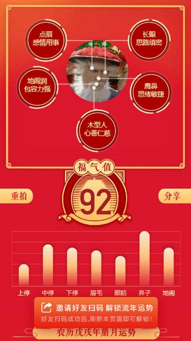 百度自拍測福氣網(wǎng)頁游戲截圖2