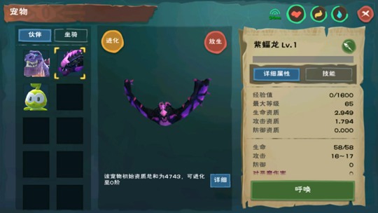 創(chuàng)造與魔法寵物怎么進(jìn)化？寵物升級(jí)進(jìn)化攻略