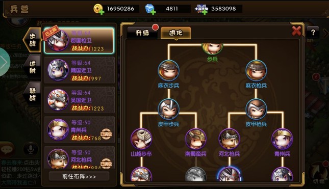 少年君王傳兵種搭配推薦：兵種屬性克制關(guān)系詳解