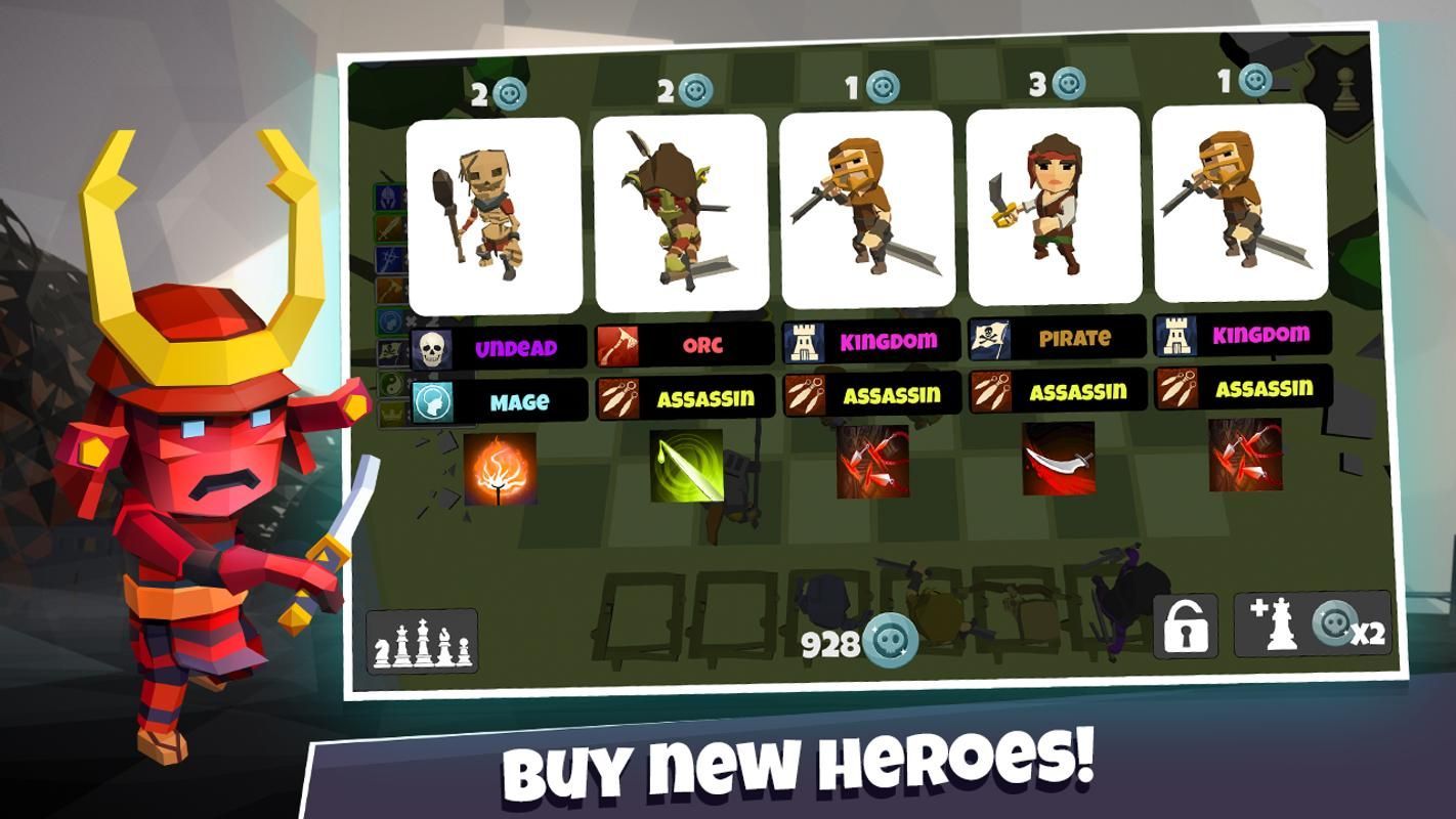 英雄自走棋游戲安卓下載正式版（Heroes Auto Chess）截圖2