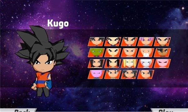 超級(jí)龍珠戰(zhàn)士全人物完整安卓中文版下載（Super Dragon Fighters）截圖2