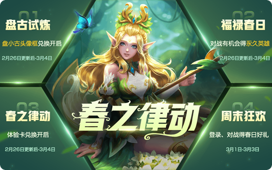 王者榮耀2月26日更新了什么內(nèi)容？米萊狄增強(qiáng)，初春活動開啟