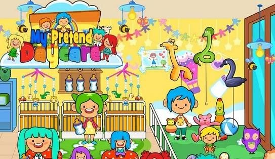 我的假想幼儿园中文游戏安卓版下载（My Pretend Daycare）截图4: