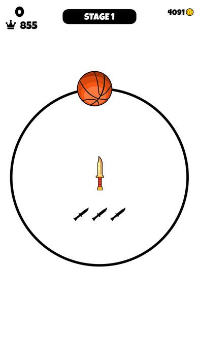 刀vs球手機游戲安卓版下載（Knife vs Balls）截圖1