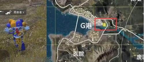 刺激戰(zhàn)場(chǎng)愚人節(jié)玩偶位置大全
