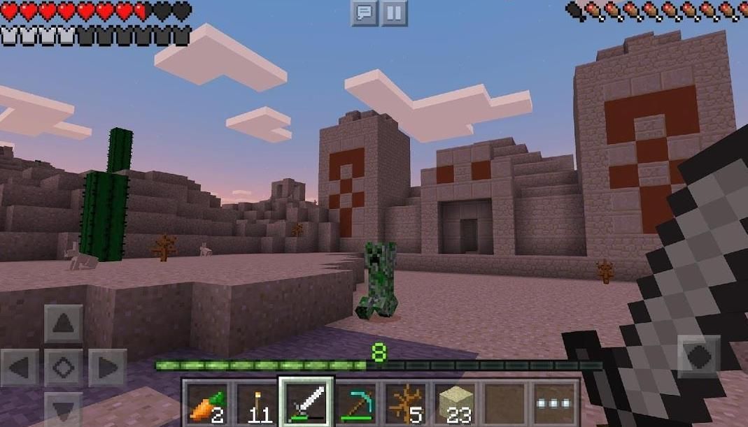 我的世界1.0.0.7手機正式版游戲安卓下載截圖1